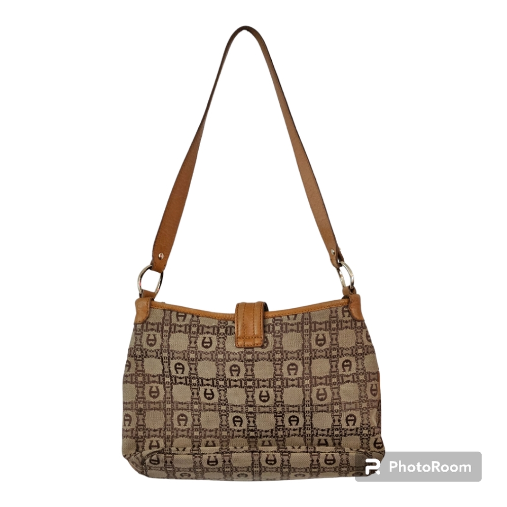 Etienne Aigner Signature Pattern Purse - Picture 2 of 8